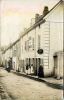 71 SAINT GENGOUX LE NATIONAL CARTE PHOTO  HOTEL DU LION D'OR  UN PLI CENTRAL  CARTE 1908 - Other Municipalities