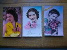 3 Cartes De Silhouettes Ou Portraits De Femmes - Silhouettes