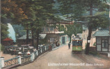 AK Kirnitzschtal Gasthof Lichtenhainer Wasserfall Kirnitzschtalbahn Strassenbahn Tram Bei Schandau Lichtenhain Altendorf - Kirnitzschtal