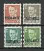 DENMARK Dänemark 1955 Postfähre Michel 36 - 39 MNH/MH - Pacchi Postali