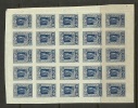 RUSSLAND RUSSIA 1923 Michel 208 B In 25-block MNH - Ungebraucht