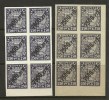 RUSSIA Russland 1922 Michel 180 In 6-block Thick + Thin Paper MNH - Neufs