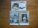 3 Cartes Silhouettes De Femmes - Silhouettes