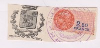 TIMBRE TAXE COMMUNALE Oblitere  No 2,  2.5francs - 1960-.... Gebraucht