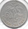 50 Centimes Congo-Belge 1929 FR  9 Fermé - 1910-1934: Albert I
