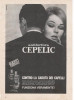 1967/8 - CEPELIC Antiforfora  ( L'Oreal Paris )-  2 Pag.  Pubblicità Cm. 13 X 18 - Riviste