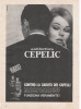 1967/8 - CEPELIC Antiforfora  ( L'Oreal Paris )-  2 Pag.  Pubblicità Cm. 13 X 18 - Revistas