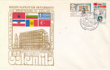 BUCHAREST- BALKAN PHILATELIC EXHIBITION, SPECIAL COVER, 1983, ROMANIA - Cartas & Documentos