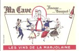 Buvard. Ma Cave Finesse Bouquet! Les Vins De La Marjolaine - Liqueur & Bière