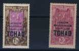 TCHAD  N°  54A    - 55 - Unused Stamps