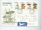 Bostwana.FDC Champignons,Mushrooms,Champiñones - Botswana (1966-...)