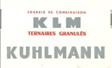 Buvard. KLM Engrais De Combinaison KLM Ternaires Granulés KUHLMANN - Agriculture