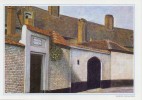 PGR-28-G :1986: Marcel DEBACKER : ## Oud Begijnhof / Vieux Béguinage ## : ART,PAINTING,ARCHITECTURE,BRUGGE,BRUGES, - Postogram