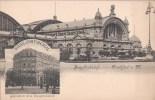 Frankfurt Ca. 1903 Hotel Continental Und Hauptbahnhof - Ungelaufen - 2 Scans - Frankfurt A. Main