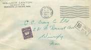 1955  Unpaid Letter From Portage La Prairie MB To Winnipeg MB  10 Cents Due J20 - Impuestos