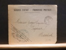 55/193    DEVANT    LETTRE  BELGE PORTVRIJDOM  OBL.  1920  POPERINHE - Franchise