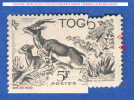 VARIÉTÉS  1914 / 1960  TOGO FAUNE OBLITÉRÉ DOS GOMME - Gebraucht