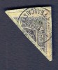 RARE 1/2 TIMBRE COUPÉ EN DIAGONALE DE OBOCK SUR FRAGMENT- N°51  OBLITÉRÉ 1901- CAD NOIR- - Used Stamps