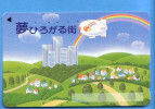 Japan Japon Telefonkarte Télécarte Phonecard Telefoonkaart -  Ballon Balloon Regenbogen - Sport