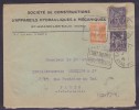 France N°103, 89 Et 5c Semeuse Sur Lettre - 1898-1900 Sage (Type III)