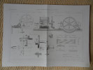 MACHINES A RABOTER, RAINER ET ARASER, PAR M. DECOSTER Publication Industrielle Dulos, Chardon, Armengaud - Tools