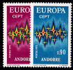 Andorre N°217/218 - Neuf ** - Superbe - Unused Stamps