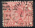 Sello 1/2 Penny STERTON (Victoria) , Colonia Inglesa, Num 95 º - Used Stamps