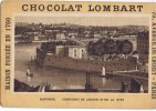 Cromo  CHOCOLAT LOMBART Bayonne Confluent De L Adour Et De La Nive - Lombart