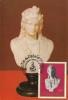 ARCHAEOLOGY, ISIS GODESS BUST, MAXICARD, CARTES MAXIMUM, 1979, ROMANIA - Archéologie