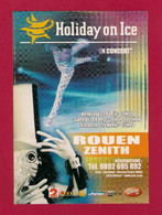 CPM.  Cart'com.   Sport.  Patinage Artistique.  HOLIDAY ON ICE à Rouen.  Avril 2001.   Postcard. - Eiskunstlauf
