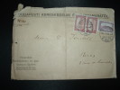 LETTRE Pour FRANCE TP 1K X2 + TP 50F OBL.20 DEC 14 BUDAPEST - Cartas & Documentos