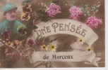 CPA Morcenx - Carte Fantaisie - Une Pensée De Morcenx - Morcenx