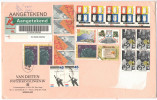 OLANDA - NEDERLAND - Paesi Bassi - 20?? - Registered - 21 Stamps - Viaggiata Da Den Haag - Lettres & Documents