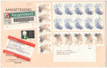 OLANDA - NEDERLAND - Paesi Bassi - 20?? - Registered - 21 Stamps - Viaggiata Da Den Haag Per Helmond, Paesi Bassi - Briefe U. Dokumente