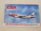 Urmet Phonecard,CSA Airlines,mint - Pakistan