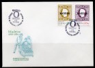 1.Marken 1980 Der Insel Madeira 62/3+ FDC O 9€ Schiffe Im Hafen Ansicht Um1864 Korb-Schlitten Cover Bf Isle Of Portugal - Africa Portuguesa