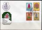 Knabenkraut Blumen 1981 Madeira 73/6 On FDC 8€ Storchschnabel Natternkopf Isoplexis Flower Out Booklet Cover Of Portugal - Altri & Non Classificati