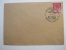 1950, ERP , Sonderstempel Von HAMM Auf Brief Mit ERP Marke , Recht Selten - Brieven En Documenten