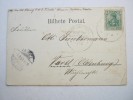 1904, SMS Vineta , Schiffpostkarte Aus Parahuba De Norte - Autres & Non Classés