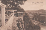 AK Bastei Pergolagarten GasthofSächsische Schweiz Bei Rathen Wehlen Königstein Schandau Hohnstein Lohmen Rathewalde - Bastei (sächs. Schweiz)