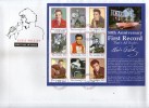 Gambia 2004 Elvis Presley First Music Record Sc 2886 Sheetlet On FDC # 10858 - Elvis Presley