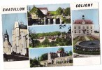 CHATILLON  - COLIGNY  - Vues Multiples . CPSM  9x14. - Other & Unclassified