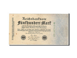 Billet, Allemagne, 500 Mark, 1922, KM:74b, TTB - 500 Mark