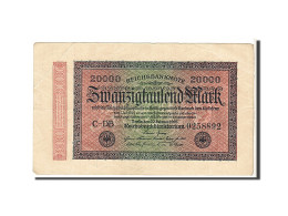 Billet, Allemagne, 20,000 Mark, 1923, KM:85b, TTB - 20000 Mark