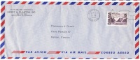 L-CAN 20 - CANADA N° 385 Tableau Artiste Contemporain Sur Lettre Par Avion Pour La France - Storia Postale