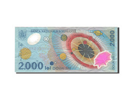 Billet, Roumanie, 2000 Lei, 1999, 1999-08-11, TTB - Romania