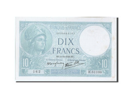 Billet, France, 10 Francs, 10 F 1916-1942 ''Minerve'', 1940, 1940-12-05, SUP+ - 10 F 1916-1942 ''Minerve''