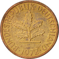 Monnaie, République Fédérale Allemande, 5 Pfennig, 1972, Munich, SPL, Brass - 5 Pfennig