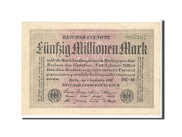 Billet, Allemagne, 50 Millionen Mark, 1923, KM:109b, TTB - 50 Miljoen Mark