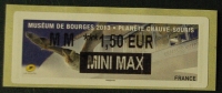 Lis01 Vignette LISA  MINI MAX  1.50   :   Muséum De Bourges 2013 - 2010-... Abgebildete Automatenmarke